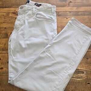 34 Heritage Mens Courage Straight Leg Jean in Stone Cream 38/32